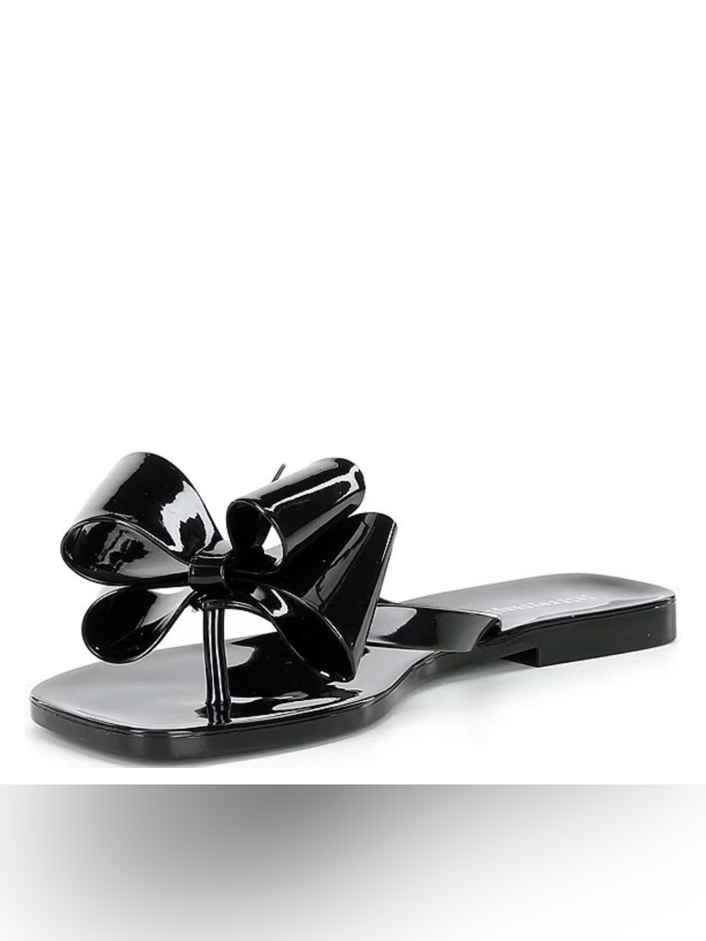 Jeffrey Campbell Sugary Jelly Bow Thong Sandals 7